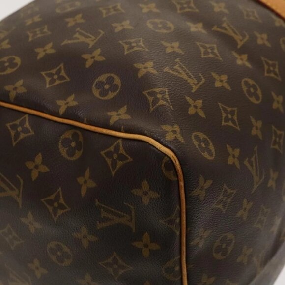 LOUIS VUITTON Monogram Keepall Bandouliere 55 Boston Bag M41414 LV Auth 119520 - Picture 5 of 16